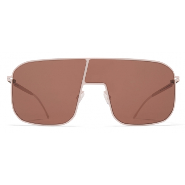 Mykita - Studio 12.2 - Mykita Studio - Aurore Rosewood Brown - Metal Collection - Sunglasses - Mykita Eyewear