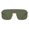 Mykita - Studio 12.2 - Mykita Studio - Pink Clay Olive Green - Metal Collection - Sunglasses - Mykita Eyewear