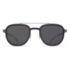 Mykita - Alder - Mykita Mylon - Black Shiny Silver - Mylon Collection - Sunglasses - Mykita Eyewear