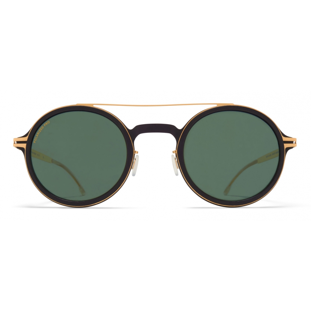 Mykita - Hemlock - Mykita Mylon - Black Gold Green - Mylon Collection - Sunglasses - Mykita Eyewear