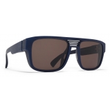 Mykita - Ridge - Mykita Mylon - Navy Blue Brown - Mylon Collection - Sunglasses - Mykita Eyewear