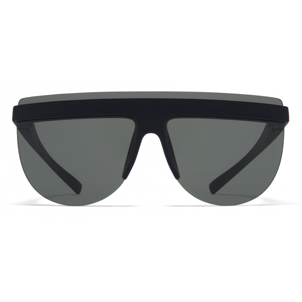 Mykita - MMCIRCLE001 - Mykita & Maison Margiela - Black Dark Grey - Mylon Collection - Sunglasses - Mykita Eyewear