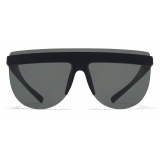 Mykita - MMCIRCLE001 - Mykita & Maison Margiela - Black Dark Grey - Mylon Collection - Sunglasses - Mykita Eyewear