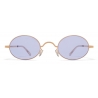 Mykita - MMCRAFT005 - Mykita & Maison Margiela - Champagne Gold  Lila - Metal Collection - Sunglasses - Mykita Eyewear