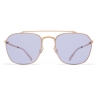 Mykita - MMCRAFT006 - Mykita & Maison Margiela - Champagne Oro Viola - Metal Collection - Occhiali da Sole - Mykita Eyewear