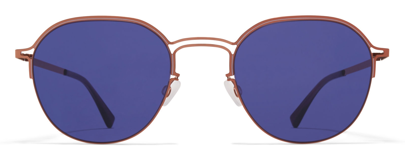 Mykita - MMCRAFT016 - Mykita & Maison Margiela - Copper Grey Indigo - Metal  Collection - Sunglasses - Mykita Eyewear - Avvenice