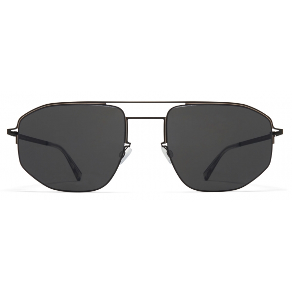 Mykita - MMCRAFT017 - Mykita & Maison Margiela - Black Sand Dark Grey - Metal Collection - Sunglasses - Mykita Eyewear