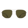 Mykita - MMCRAFT017 - Mykita & Maison Margiela - Silver Green - Metal Collection - Sunglasses - Mykita Eyewear