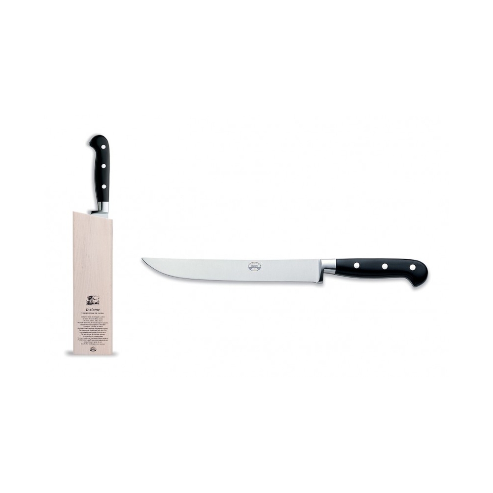 Coltellerie Berti - 1895 - Roast Knife Set - N. 9861 - Exclusive Artisan Knives - Handmade in Italy