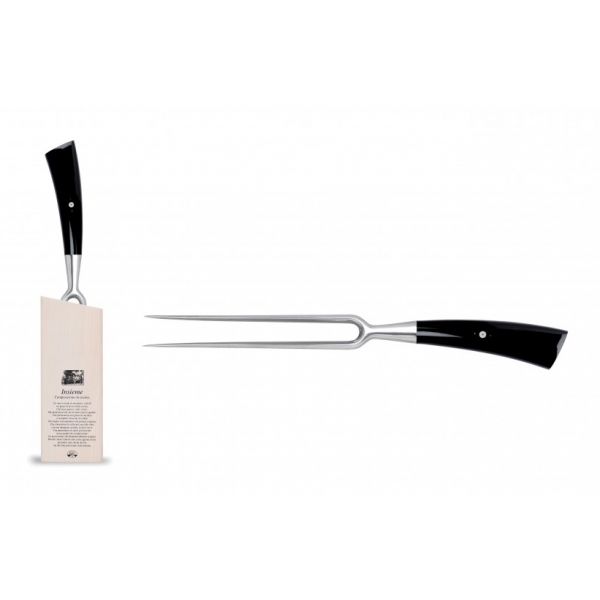 Coltellerie Berti - 1895 - Together Roast Fork - N. 92520 - Exclusive Artisan Knives - Handmade in Italy