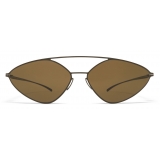 Mykita - MMESSE023 - Mykita & Maison Margiela - Camou Green Brown - Metal Collection - Sunglasses - Mykita Eyewear