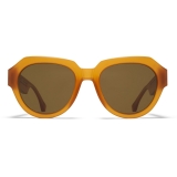 Mykita - MMRAW014 - Mykita & Maison Margiela - Amber Brown - Acetate Collection - Sunglasses - Mykita Eyewear