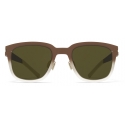 Mykita - Deep - Mykita & Bernhard Willhelm - Umber Silver Green - Mylon Collection - Sunglasses - Mykita Eyewear