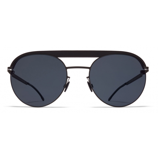 Mykita - ML01 - Mykita | Leica - Black Silver Amber - Metal Collection - Sunglasses - Mykita Eyewear