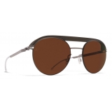 Mykita - ML01 - Mykita | Leica - Green Graphite Brown - Metal Collection - Sunglasses - Mykita Eyewear