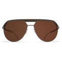 Mykita - ML02 - Mykita | Leica - Green Graphite Brown - Metal Collection - Sunglasses - Mykita Eyewear