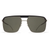 Mykita - ML03 - Mykita | Leica - Nero Argento - Metal Collection - Occhiali da Sole - Mykita Eyewear
