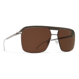 Mykita - ML03 - Mykita | Leica - Green Graphite Brown - Metal Collection - Sunglasses - Mykita Eyewear