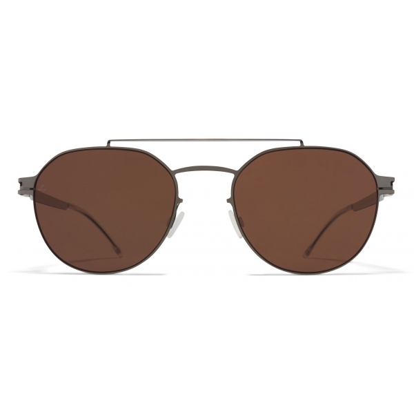 Mykita - ML04 - Mykita | Leica - Graphite Green Brown - Metal Collection - Sunglasses - Mykita Eyewear