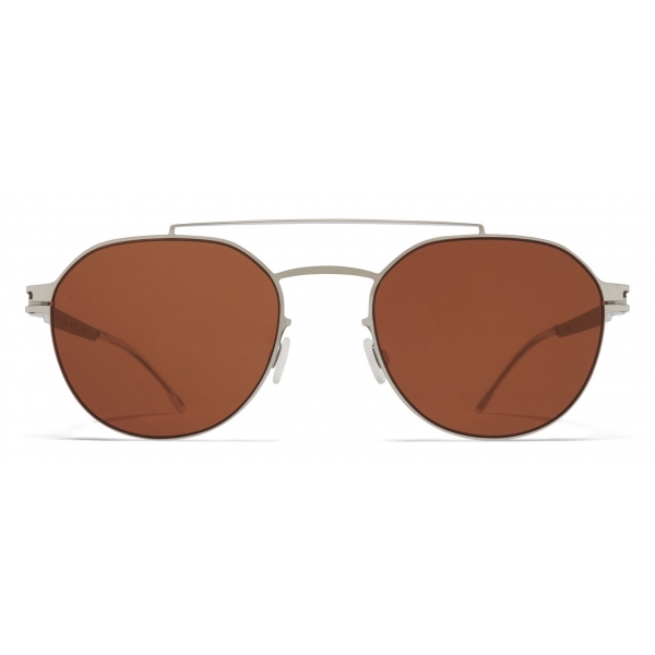 Mykita - ML04 - Mykita | Leica - Argento Grigio Ambra - Metal Collection - Occhiali da Sole - Mykita Eyewear