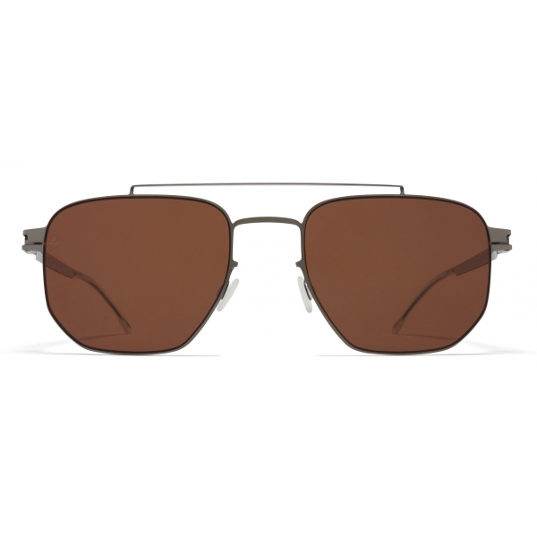 Mykita - ML05 - Mykita | Leica - Graphite Green Brown - Metal Collection - Sunglasses - Mykita Eyewear