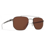 Mykita - ML05 - Mykita | Leica - Graphite Green Brown - Metal Collection - Sunglasses - Mykita Eyewear