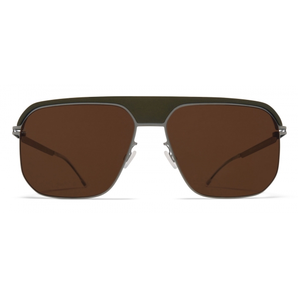 Mykita - ML06 - Mykita | Leica - Green Graphite Brown - Metal Collection - Sunglasses - Mykita Eyewear