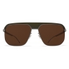 Mykita - ML06 - Mykita | Leica - Green Graphite Brown - Metal Collection - Sunglasses - Mykita Eyewear