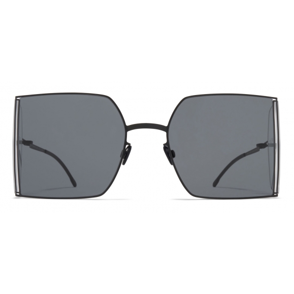 Mykita - HL003 - Mykita & Helmut Lang - Nero Grigio Scuro - Metal Collection - Occhiali da Sole - Mykita Eyewear