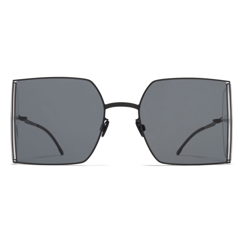 Mykita - HL003 - Mykita & Helmut Lang - Black Dark Grey - Metal Collection - Sunglasses - Mykita Eyewear