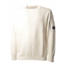 C.P. Company - Chenille Crewneck Pullover - White - Sweater - Luxury Exclusive Collection