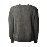 C.P. Company - Chenille Crewneck Pullover - Grey - Sweater - Luxury Exclusive Collection