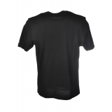 C.P. Company - T-Shirt con Stampa Anteriore - Nero - Maglia - Luxury Exclusive Collection