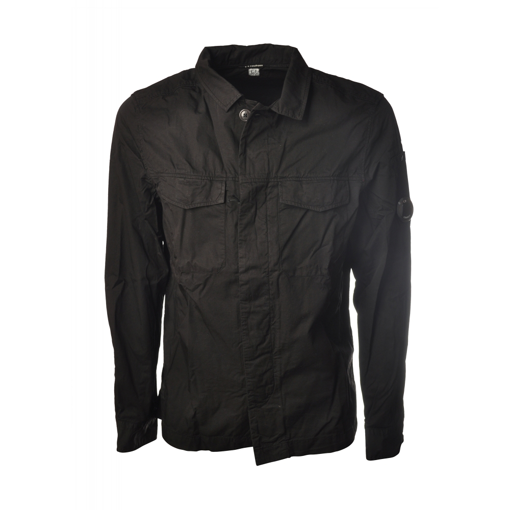 C.P. Company - Shirt with Front Pockets - Black - Shirt - Luxury Exclusive Collection