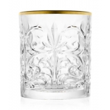 Ivana Ciabatti - Bicchiere in Oro - Gold Limited Edition - Prezioso Bicchiere in Vetro - Handmade in Italy - Home Luxury