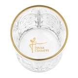 Ivana Ciabatti - Bicchiere in Oro - Gold Limited Edition - Prezioso Bicchiere in Vetro - Handmade in Italy - Home Luxury