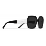 Prada - Prada Monochrome - Oversize Sunglasses - Black White - Prada Collection - Sunglasses - Prada Eyewear