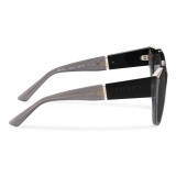 Prada - Prada Monochrome - Cat-Eye Sunglasses - Black Gray - Prada Collection - Sunglasses - Prada Eyewear