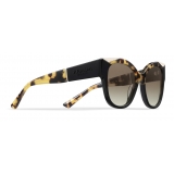 Prada - Prada Monochrome - Cat-Eye Sunglasses - Black Tortoiseshell - Prada Collection - Sunglasses - Prada Eyewear