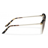 Prada - Prada Cinéma - Cat-Eye Sunglasses - White Tortoiseshell - Prada Collection - Sunglasses - Prada Eyewear