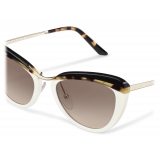 Prada - Prada Cinéma - Cat-Eye Sunglasses - White Tortoiseshell - Prada Collection - Sunglasses - Prada Eyewear