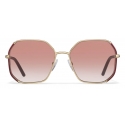 Prada - Prada Decode - Geometric Sunglasses - Maroon Gold - Prada Collection - Sunglasses - Prada Eyewear