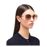 Prada - Prada Decode - Geometric Sunglasses - Maroon Gold - Prada Collection - Sunglasses - Prada Eyewear