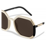 Prada - Prada Decode - Oversize Sunglasses - Ivory Black - Prada Collection - Sunglasses - Prada Eyewear