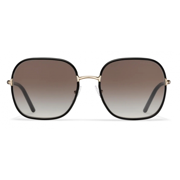 Prada - Prada Decode - Square Sunglasses - Black Pale Gold - Prada Collection - Sunglasses - Prada Eyewear