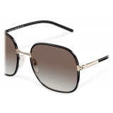 Prada - Prada Decode - Square Sunglasses - Black Pale Gold - Prada Collection - Sunglasses - Prada Eyewear