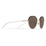 Prada - Prada Decode - Round Sunglasses - Black White - Prada Collection - Sunglasses - Prada Eyewear