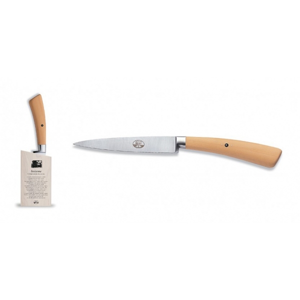 Coltellerie Berti - 1895 - Straight Paring Knife Set - N. 9245 - Exclusive Artisan Knives - Handmade in Italy