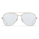 Prada - Prada Decode - Pilot Sunglasses - Pale Gold Gray - Prada Collection - Sunglasses - Prada Eyewear