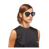 Prada - Prada Cinéma - Oversize Sunglasses - Black - Prada Collection - Sunglasses - Prada Eyewear